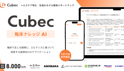臨床ナレッジAI「Cubec」