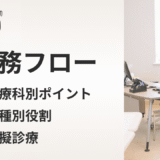 クリニック業務フロー完全ガイド｜受付から会計・診療科別の違いまで徹底解説