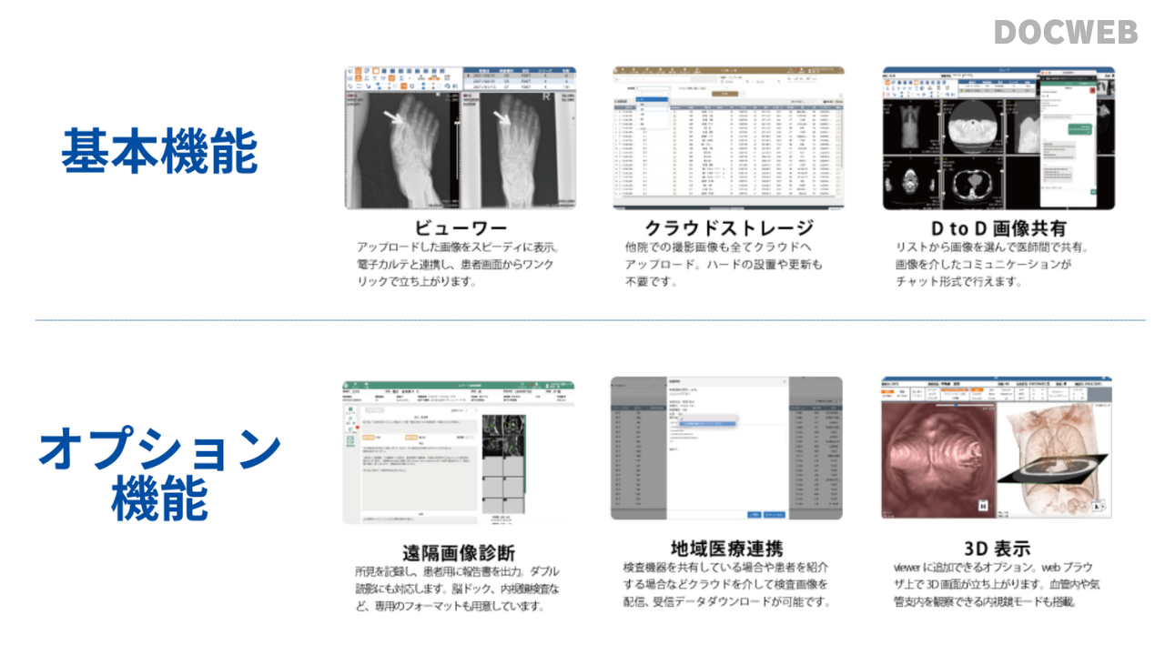 LOOKREC基本機能・オプション機能