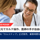医療支援AI「カルステップ」正式発売、業務時間を大幅削減 (1)