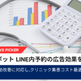 メディボット LINE内予約の広告効果を可視化サムネ